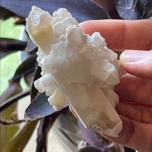 Elegant White Crystal Cluster